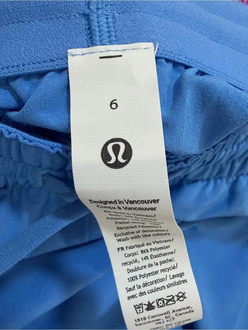 lululemon athletica Men's Sky Blue Drawstring Jogger Pants